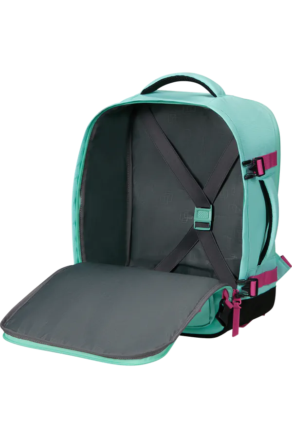 Mochila de Cabine S/M 15.6" Verde Menta/Fúcsia Elétrico - Take2Cabin | American Tourister®