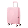 Mala de Cabine 55cm Expansível 4 Rodas Mickey Rosa Pastel - Mickey Magic | American Tourister®