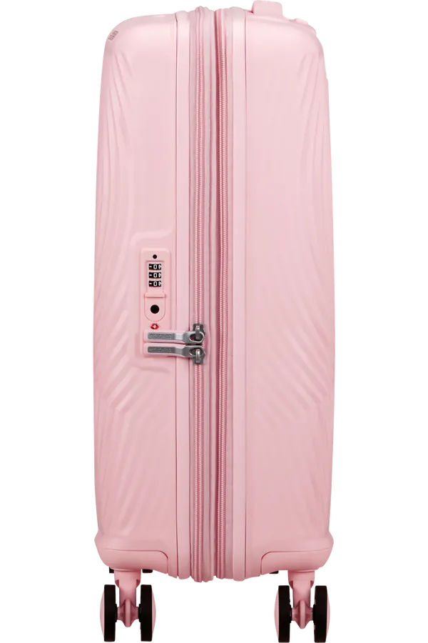 Mala de Cabine 55cm Expansível 4 Rodas Mickey Rosa Pastel - Mickey Magic | American Tourister®