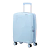 Mala de Cabine 55cm Expansível 4 Rodas Mickey Azul Pastel - Mickey Magic | American Tourister®