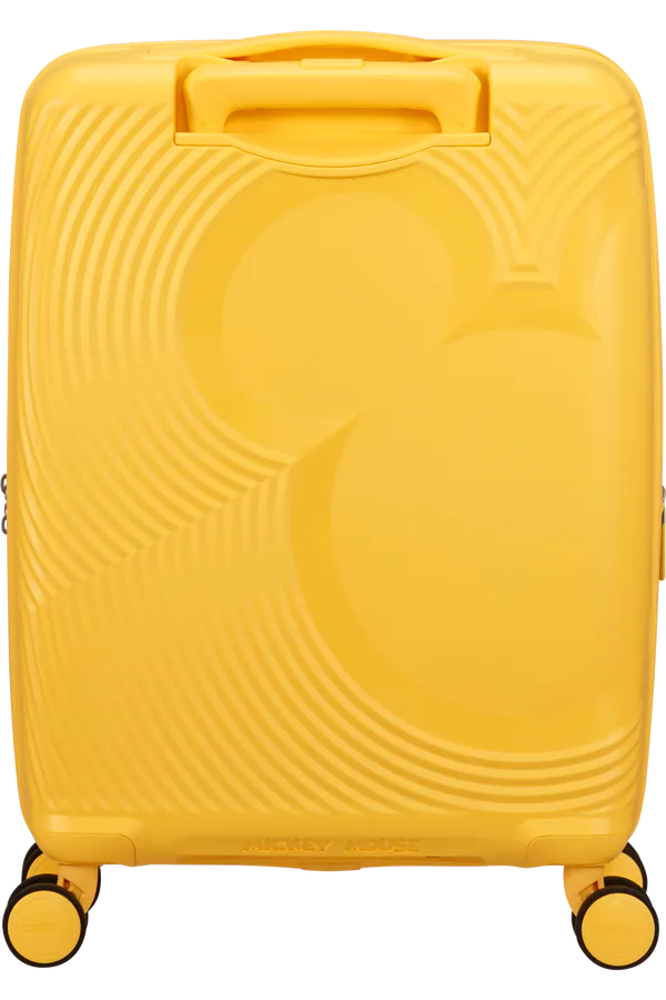 Mala de Cabine 55cm Expansível 4 Rodas Mickey Flor Amarela - Mickey Magic | American Tourister®