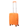 Mala de Cabine 55cm Expansível 4 Rodas Mickey Pêssego Laranja - Mickey Magic | American Tourister®