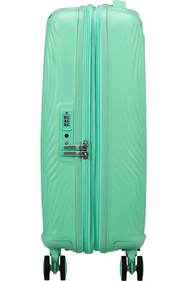 Mala de Cabine 55cm Expansível 4 Rodas Mickey Verde Menta - Mickey Magic | American Tourister®