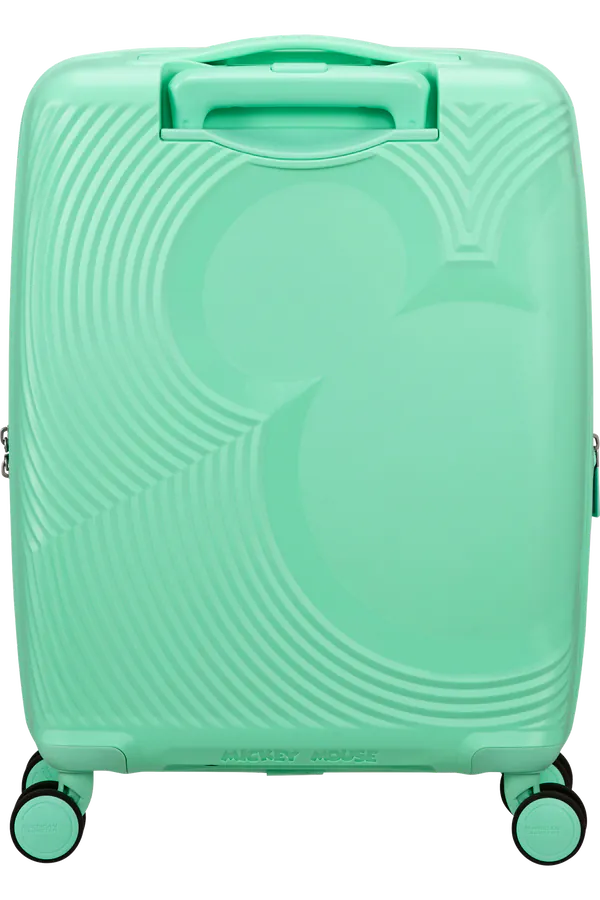 Mala de Cabine 55cm Expansível 4 Rodas Mickey Verde Menta - Mickey Magic | American Tourister®