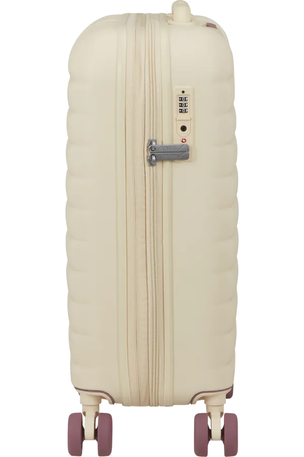 Mala de Cabine 55cm Expansível 4 Rodas Bege Areia - Neovibe | American Tourister®