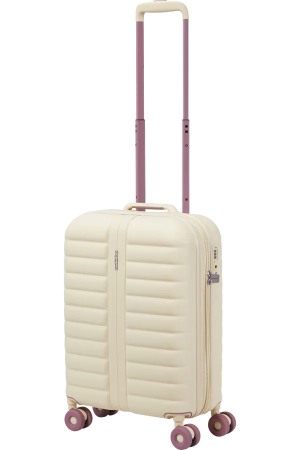 Mala de Cabine 55cm Expansível 4 Rodas Bege Areia - Neovibe | American Tourister®