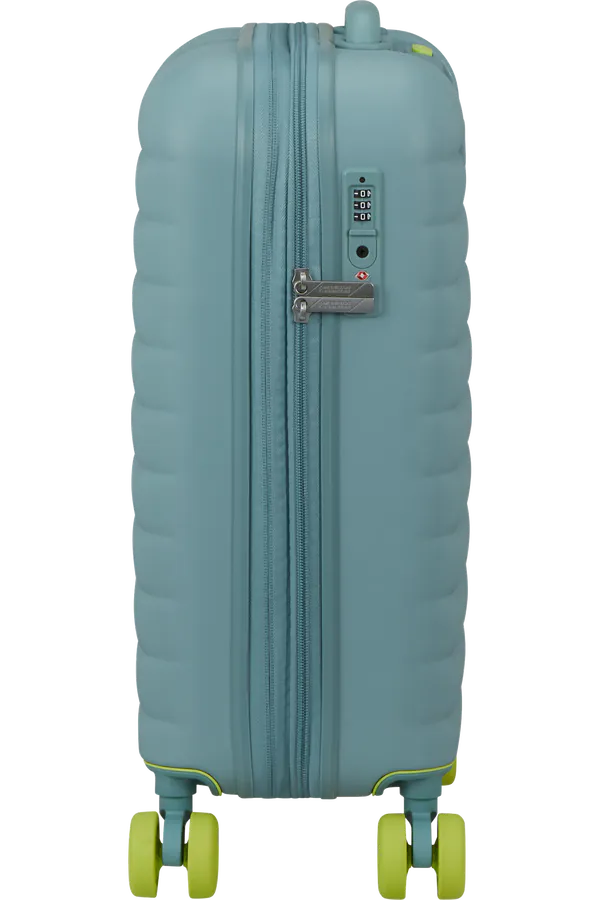 Mala de Cabine 55cm Expansível 4 Rodas Verde Menta Suave - Neovibe | American Tourister®