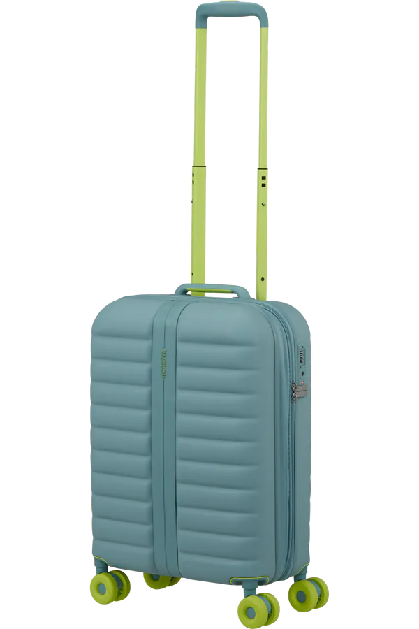 Mala de Cabine 55cm Expansível 4 Rodas Verde Menta Suave - Neovibe | American Tourister®