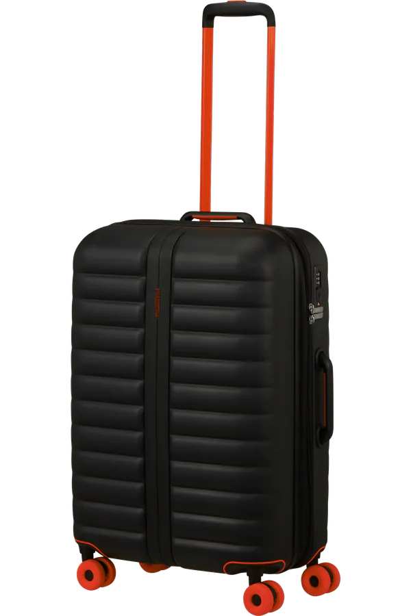 Mala de Viagem Média 67cm Expansível 4 Rodas Preto - Neovibe | American Tourister®