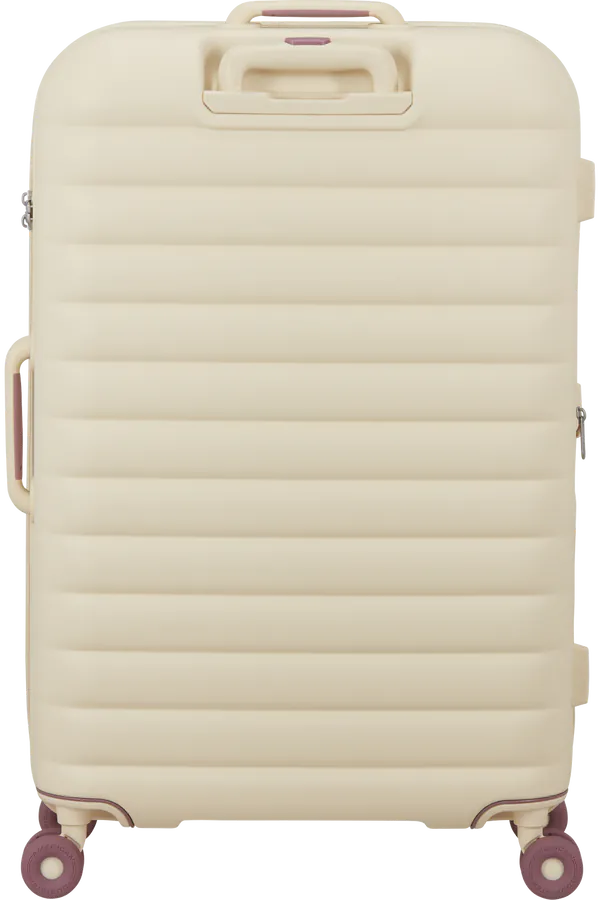Mala de Viagem Grande 77cm Expansível 4 Rodas Bege Areia - Neovibe | American Tourister®