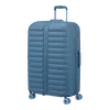 Mala de Viagem Grande 77cm Expansível 4 Rodas Azul Aço - Neovibe | American Tourister®