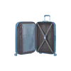 Mala de Viagem Grande 77cm Expansível 4 Rodas Azul Aço - Neovibe | American Tourister®