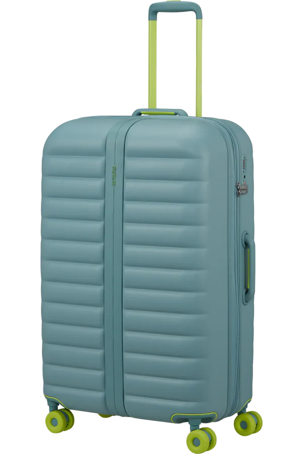 Mala de Viagem Grande 77cm Expansível 4 Rodas Verde Menta Suave - Neovibe | American Tourister®