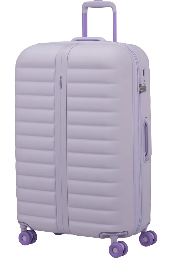 Mala de Viagem Grande 77cm Expansível 4 Rodas Lilás - Neovibe | American Tourister®
