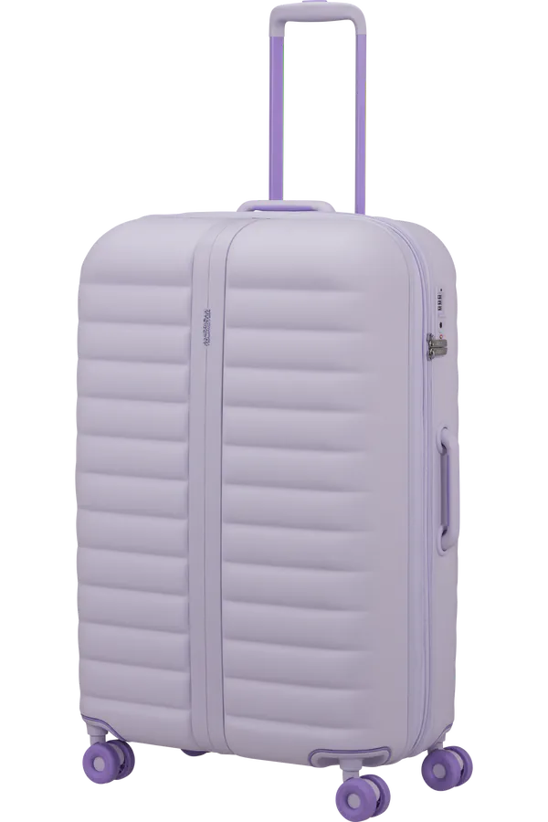 Mala de Viagem Grande 77cm Expansível 4 Rodas Lilás - Neovibe | American Tourister®