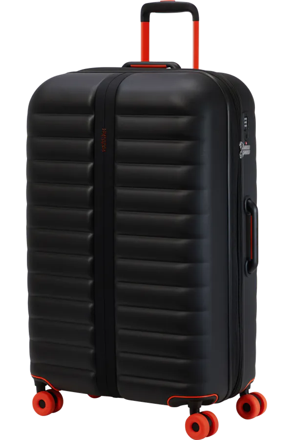 Mala de Viagem Grande 77cm Expansível 4 Rodas Preto - Neovibe | American Tourister®