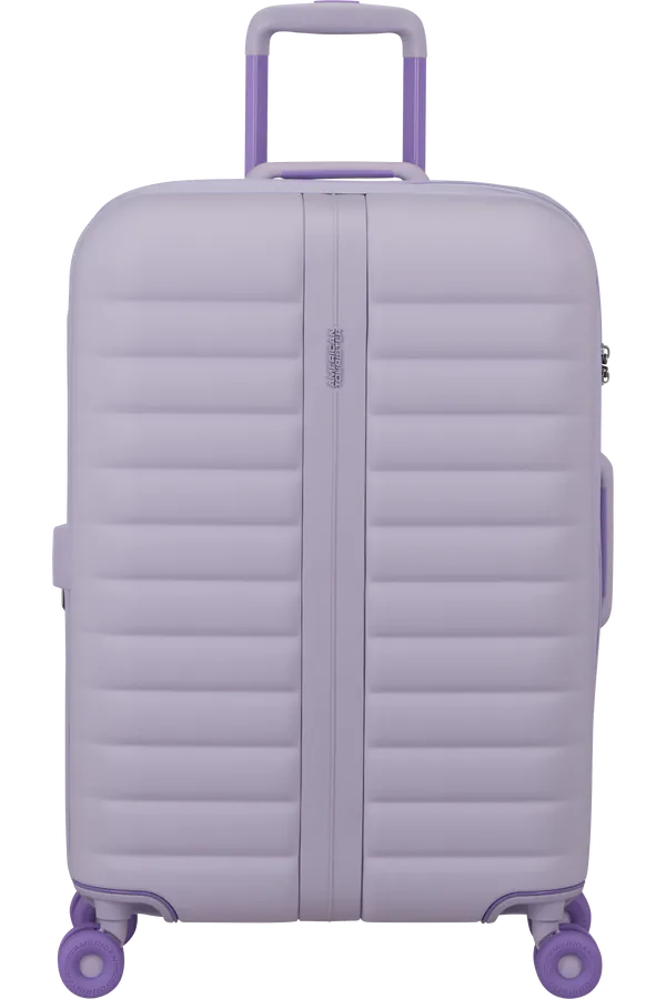 Mala de Viagem Média 67cm Expansível 4 Rodas Lilás - Neovibe | American Tourister®