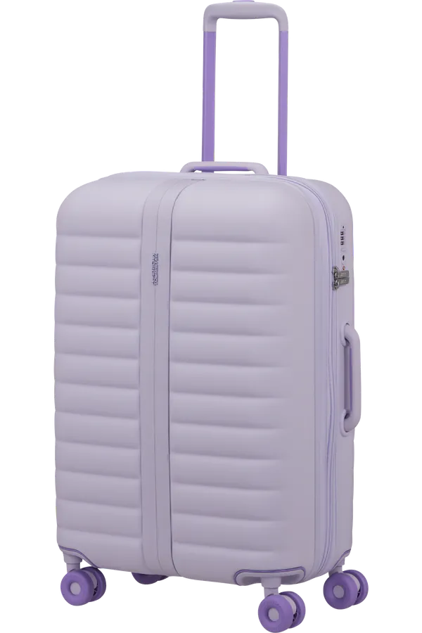 Mala de Viagem Média 67cm Expansível 4 Rodas Lilás - Neovibe | American Tourister®