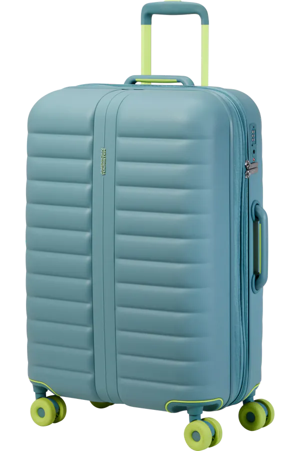 Mala de Viagem Média 67cm Expansível 4 Rodas Verde Menta Suave - Neovibe | American Tourister®
