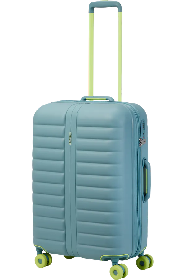 Mala de Viagem Média 67cm Expansível 4 Rodas Verde Menta Suave - Neovibe | American Tourister®
