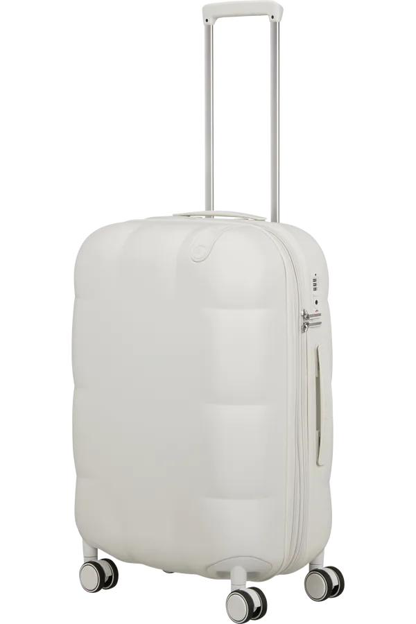 Mala de Viagem Média 67cm Expansível 4 Rodas Branco Nuvem  - Dreami | American Tourister