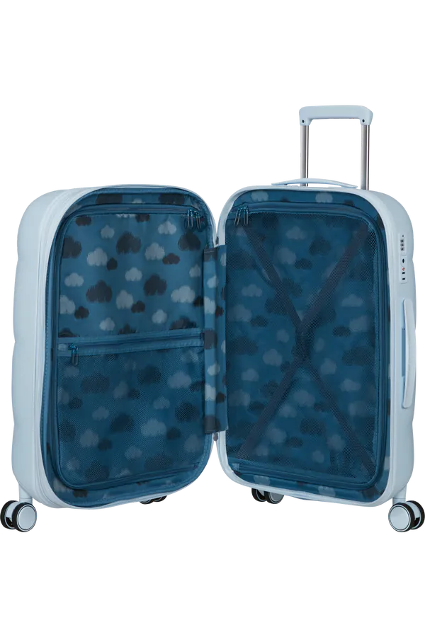 Mala de Viagem Média 67cm Expansível 4 Rodas Azul Suave - Dreami | American Tourister