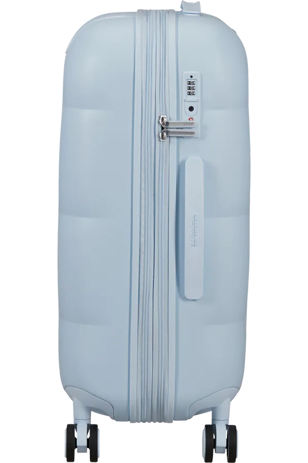 Mala de Viagem Média 67cm Expansível 4 Rodas Azul Suave - Dreami | American Tourister