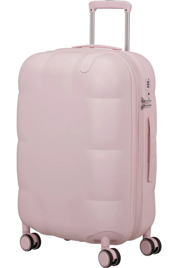 Mala de Viagem Média 67cm Expansível 4 Rodas Rosa Nuvem  - Dreami | American Tourister