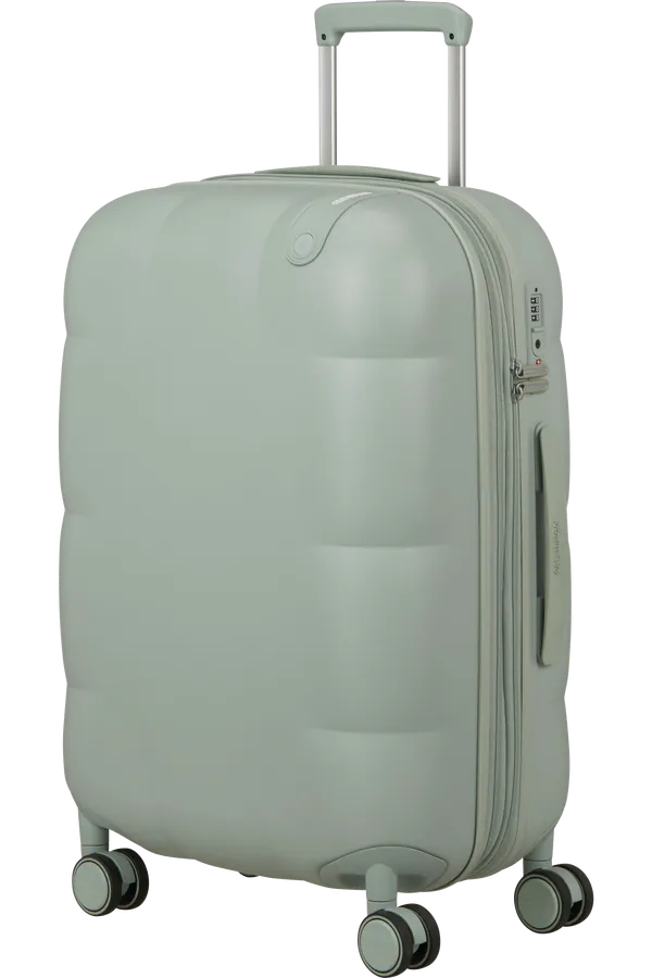 Mala de Viagem Média 67cm Expansível 4 Rodas Verde Sálvia - Dreami | American Tourister