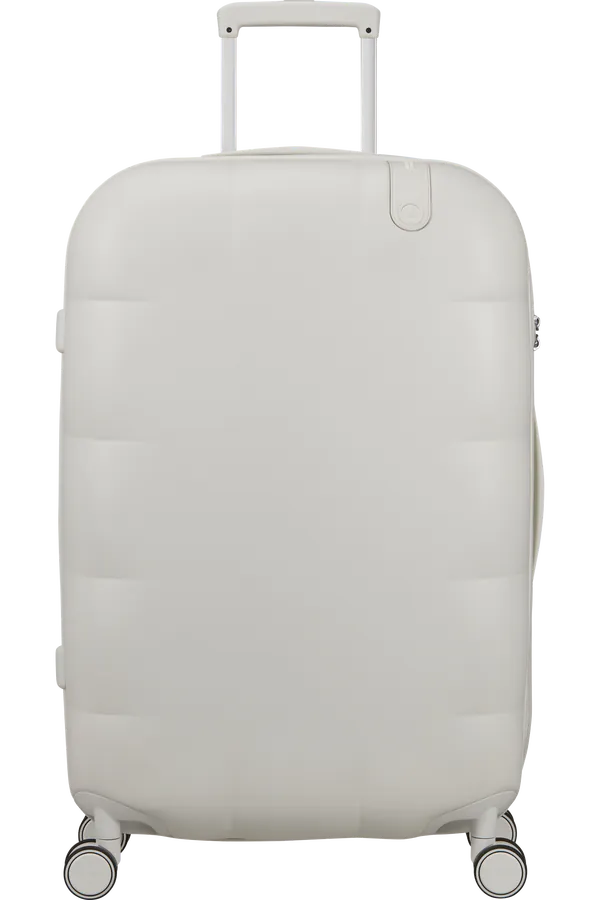 Mala de Viagem Grande 77cm Expansível 4 Rodas Branco Nuvem  - Dreami | American Tourister