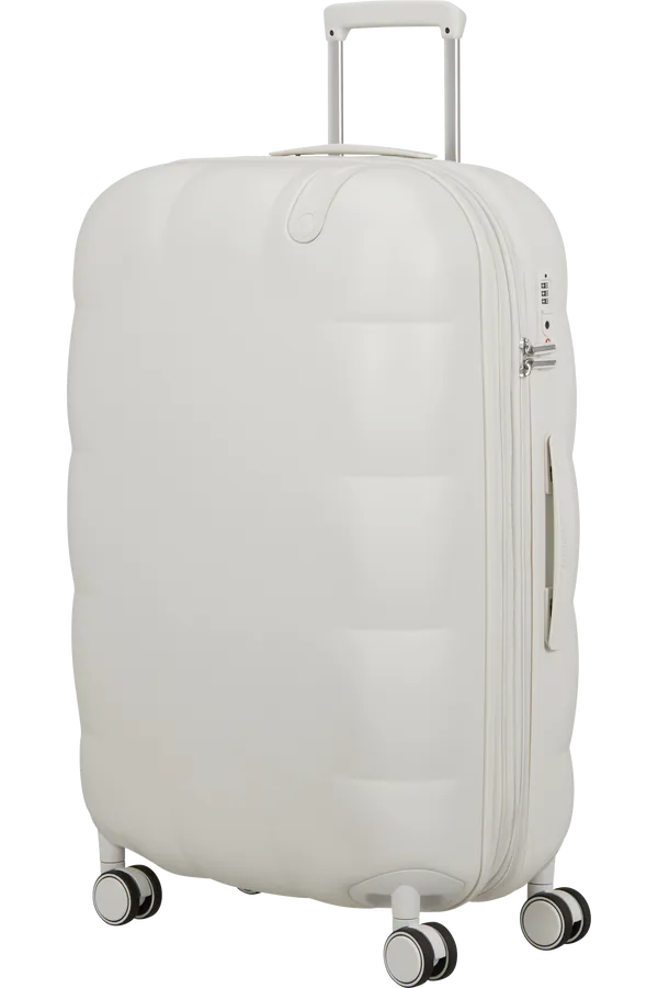Mala de Viagem Grande 77cm Expansível 4 Rodas Branco Nuvem  - Dreami | American Tourister