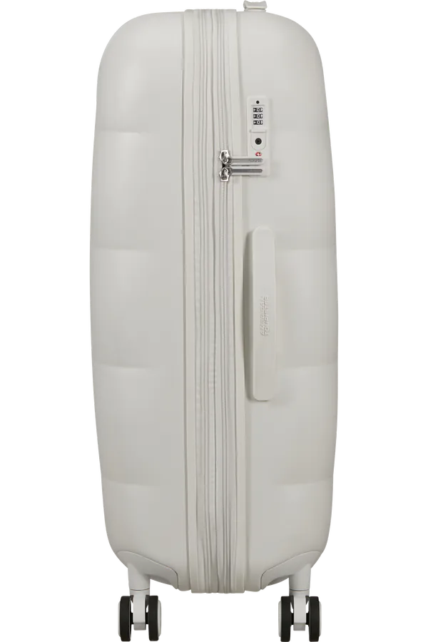 Mala de Viagem Grande 77cm Expansível 4 Rodas Branco Nuvem  - Dreami | American Tourister