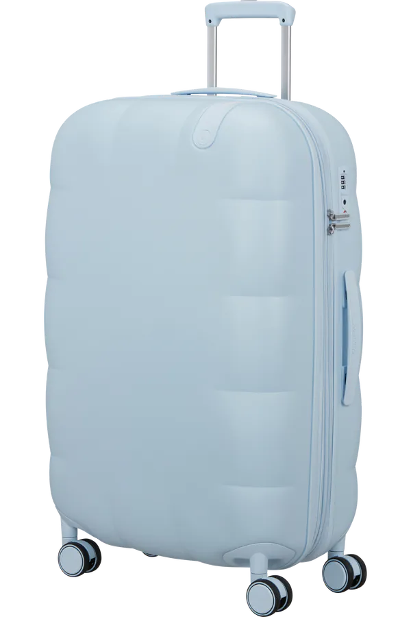 Mala de Viagem Grande 77cm Expansível 4 Rodas Azul Suave  - Dreami | American Tourister