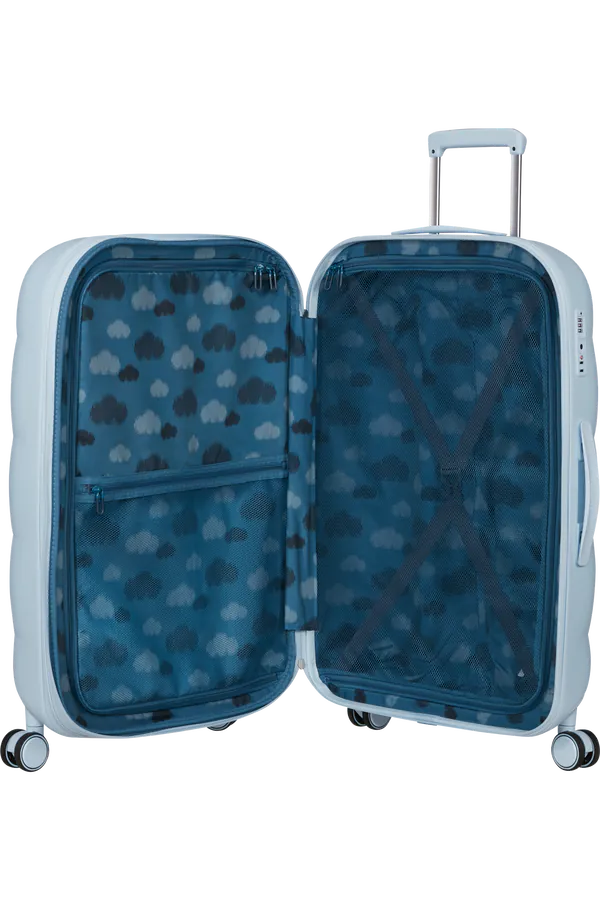 Mala de Viagem Grande 77cm Expansível 4 Rodas Azul Suave  - Dreami | American Tourister