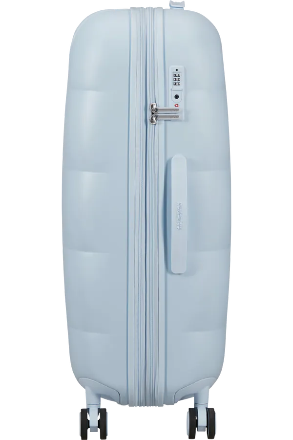 Mala de Viagem Grande 77cm Expansível 4 Rodas Azul Suave  - Dreami | American Tourister