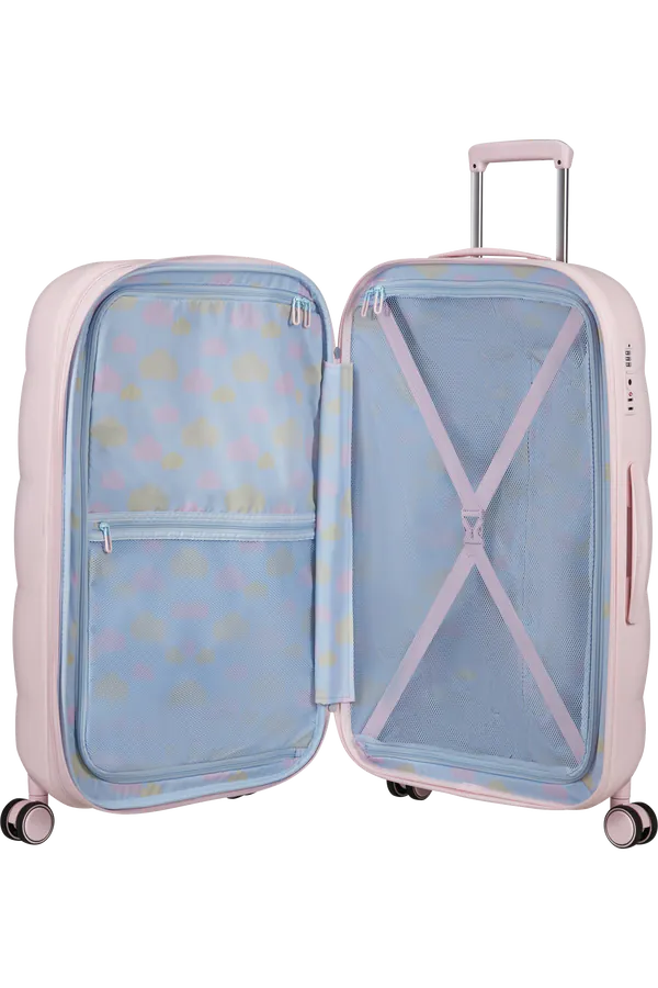 Mala de Viagem Grande 77cm Expansível 4 Rodas Rosa Nuvem  - Dreami | American Tourister