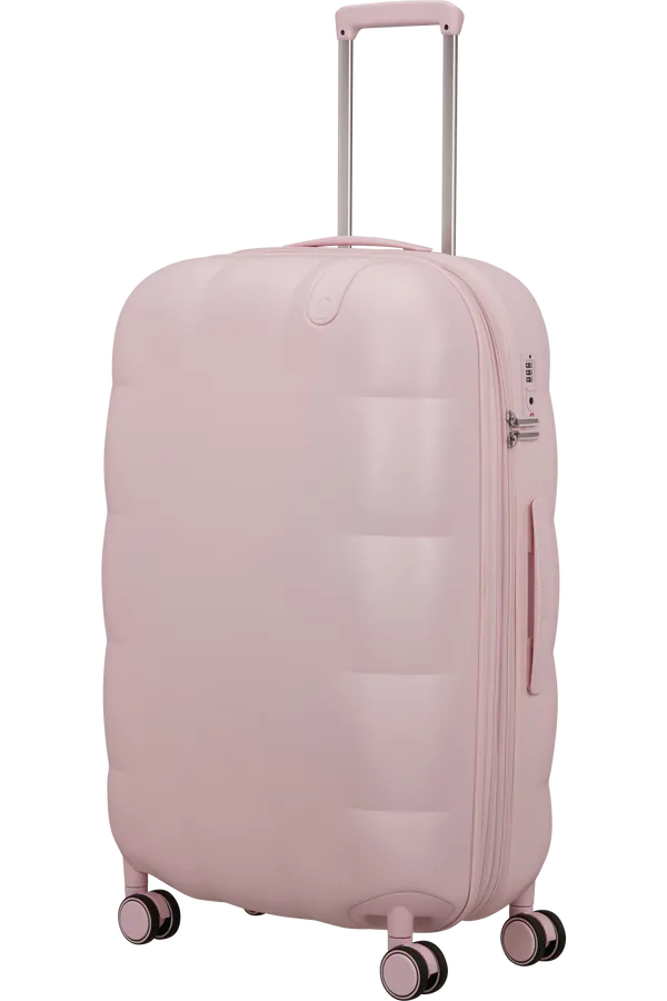 Mala de Viagem Grande 77cm Expansível 4 Rodas Rosa Nuvem  - Dreami | American Tourister
