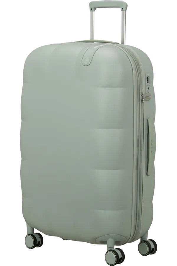 Mala de Viagem Grande 77cm Expansível 4 Rodas Verde Sálvia - Dreami | American Tourister