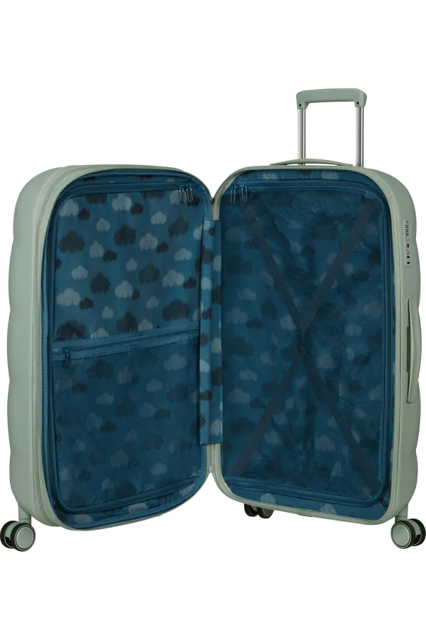 Mala de Viagem Grande 77cm Expansível 4 Rodas Verde Sálvia - Dreami | American Tourister