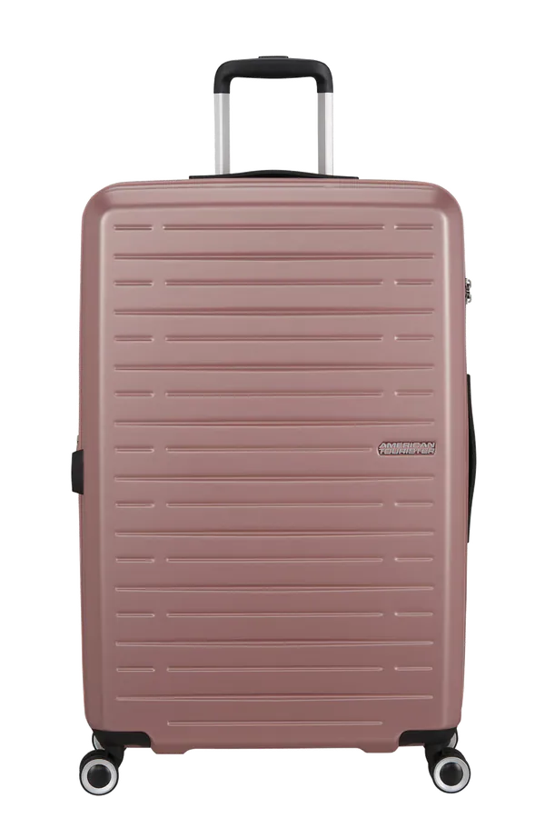 Mala de Viagem Grande 76cm Expansível 4 Rodas Rosa Metálico - AeroJoy | American Tourister