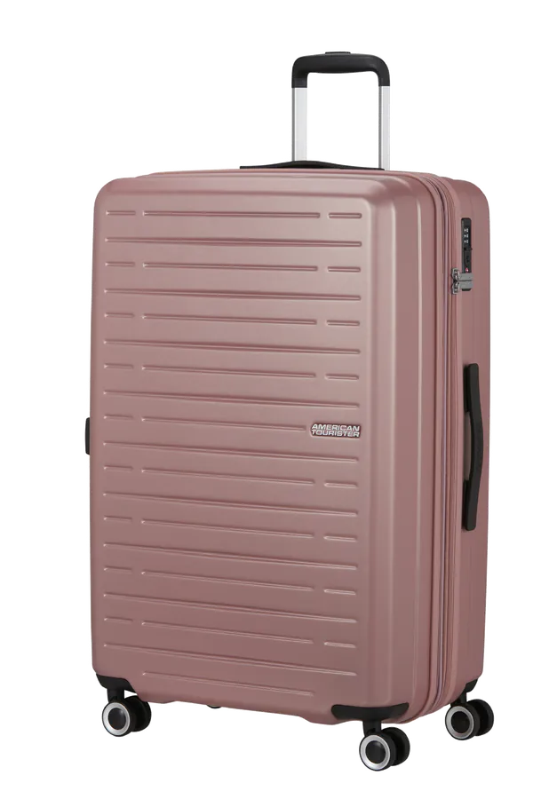 Mala de Viagem Grande 76cm Expansível 4 Rodas Rosa Metálico - AeroJoy | American Tourister