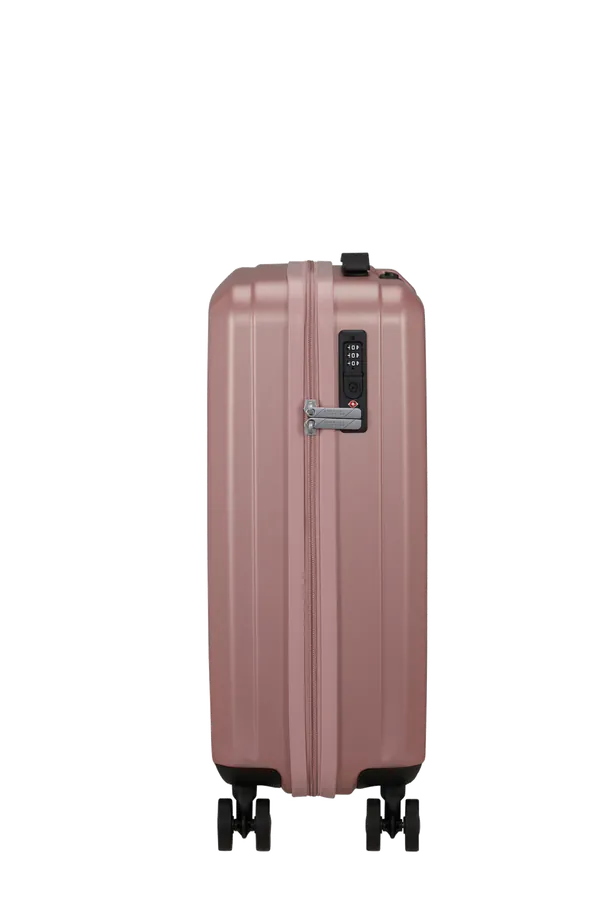Mala de Cabine 55cm 4 Rodas Rosa Metálico - AeroJoy | American Tourister