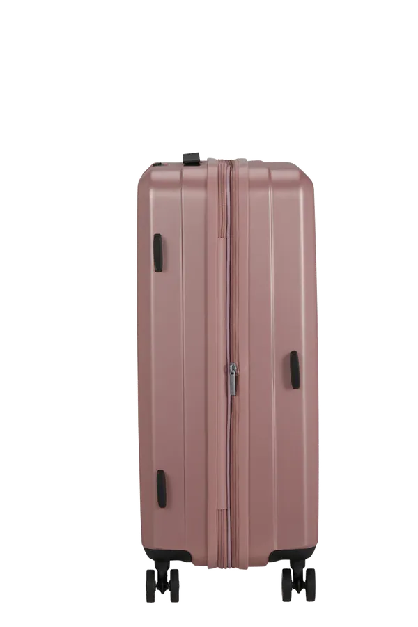 Mala de Viagem Média 66cm Expansível 4 Rodas Rosa Metálico - AeroJoy | American Tourister