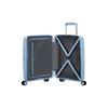 Mala de Cabine 55cm 4 Rodas Azul Glacial - Diablast | American Tourister®