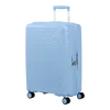 Mala de Viagem Média 68cm Expansível 4 Rodas Azul Glacial - Diablast | American Tourister®