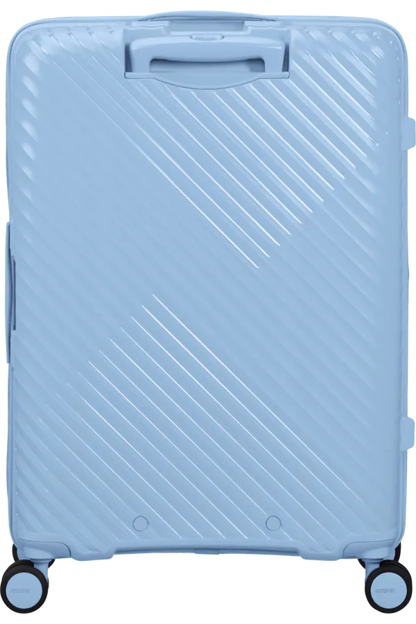 Mala de Viagem Média 68cm Expansível 4 Rodas Azul Glacial - Diablast | American Tourister®