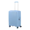 Mala de Viagem Média 68cm Expansível 4 Rodas Azul Glacial - Diablast | American Tourister®