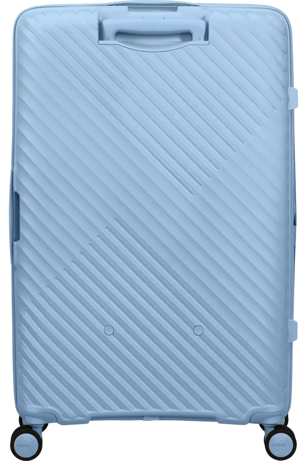Mala de Viagem Grande 78cm Expansível 4 Rodas Azul Glacial - Diablast | American Tourister®
