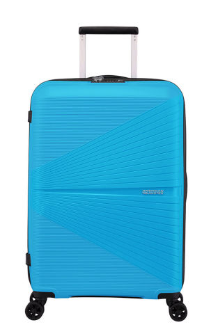 Mala de Viagem Superleve Média 67cm c/ 4 Rodas Azul - Airconic | American Tourister®