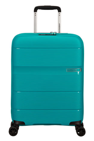 Mala de Cabine 55cm c/ 4 Rodas Azul Oceano - Linex | American Tourister